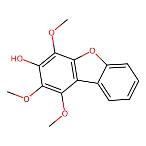 beta-Pyrufuran structure