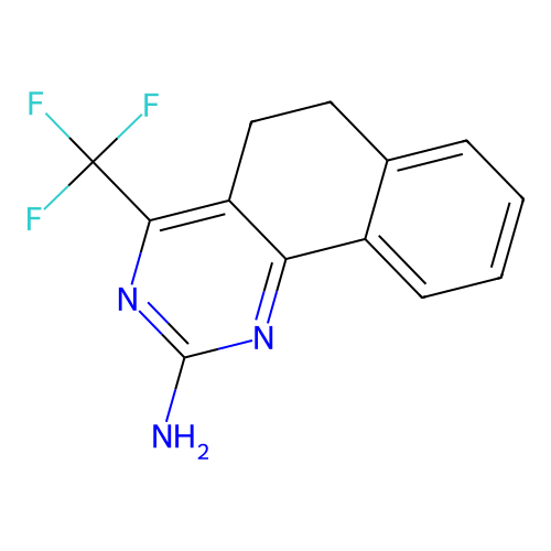 4-(Trifluoromethyl)-5,6-dihydrobenzo[h]quinazolin-2-amine structure
