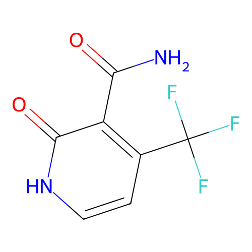 2-羟基-4-(三氟甲基)烟酰胺 structure