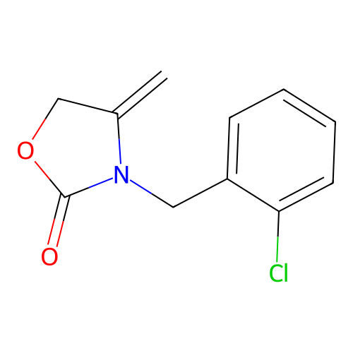 3-(2-Chlorobenzyl)-4-methyleneoxazolidin-2-one structure
