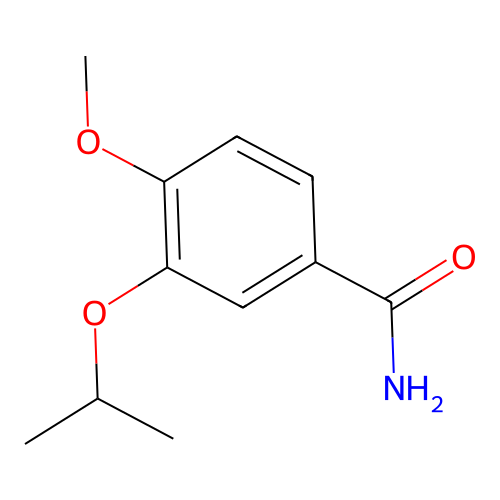 3-异丙氧基-4-甲氧基苯甲酰胺 structure