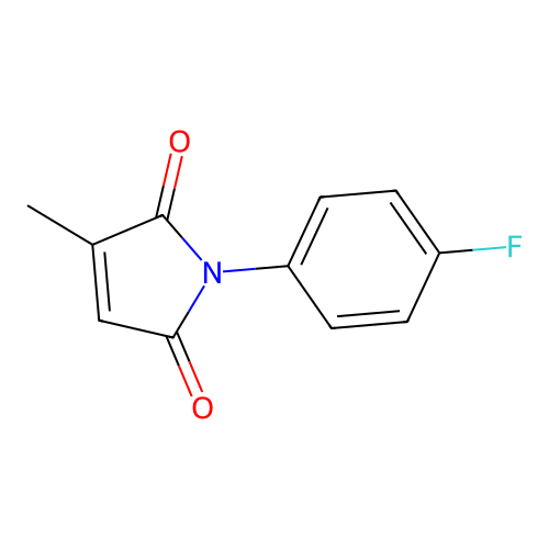 1-(4-Fluorophenyl)-3-methyl-2,5-dihydro-1H-pyrrole-2,5-dione structure