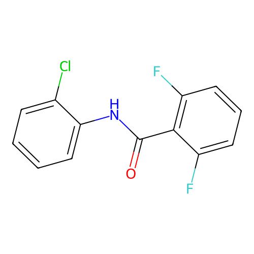 N-(2-chlorophenyl)-2,6-difluorobenzamide structure