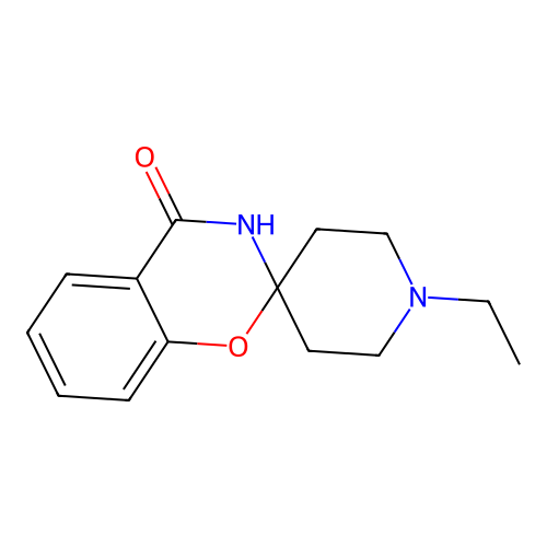 1'-ethylspiro[1,3-benzoxazine-2,4'-piperidin]-4(3H)-one structure