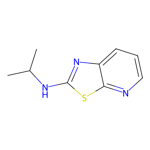 N-isopropyl[1,3]thiazolo[5,4-b]pyridin-2-amine structure