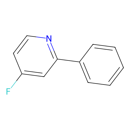 4-Fluoro-2-phenylpyridine structure