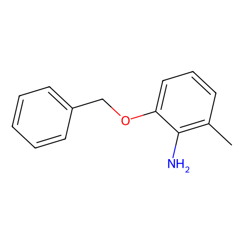 2-Benzyloxy-6-methylaniline structure