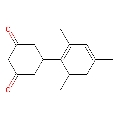 5-Mesityl-1,3-cyclohexanedione structure