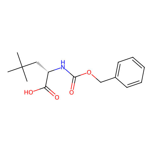 4-Methyl-N-((phenylmethoxy)carbonyl)-L-leucine structure