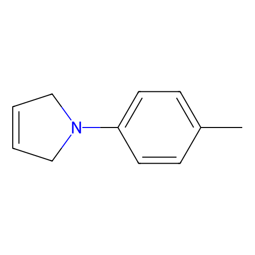 1-(P-Tolyl)-3-pyrroline structure