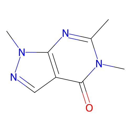 1,5,6-Trimethyl-1,5-dihydro-4H-pyrazolo[3,4-d]pyrimidin-4-one structure