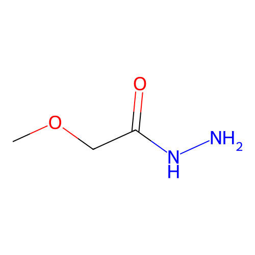 2-Methoxyacetohydrazide structure