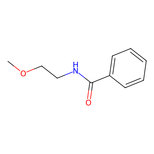 N-(2-methoxyethyl)benzamide structure