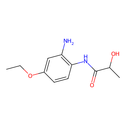 N-(2-Amino-4-ethoxyphenyl)-2-hydroxypropanamide structure