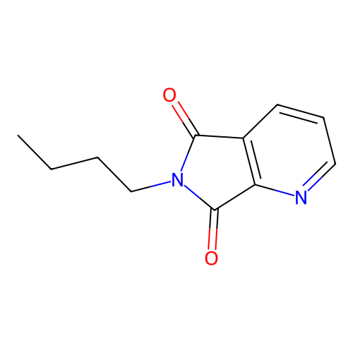 6-butyl-5H-pyrrolo[3,4-b]pyridine-5,7(6H)-dione structure