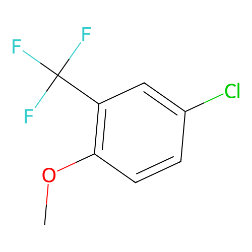 4-Chloro-1-methoxy-2-(trifluoromethyl)benzene structure