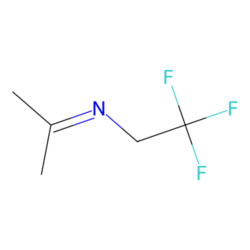 1,1,1-Trifluoro-4-methyl-3-azapent-3-ene structure