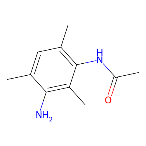 N-(3-氨基-2,4,6-三甲基苯基)乙酰胺 structure