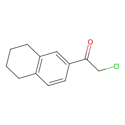 2-Chloro-1-(5,6,7,8-tetrahydronaphthalen-2-yl)ethan-1-one structure