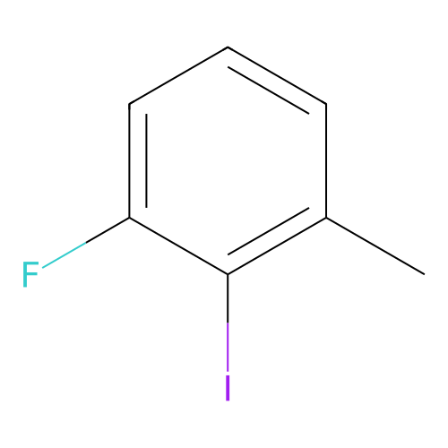 1-Fluoro-2-iodo-3-methylbenzene structure