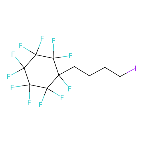(4-Iodobutyl)perfluorocyclohexane structure