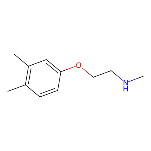 N-[2-(3,4-Dimethylphenoxy)ethyl]-N-methylamine structure
