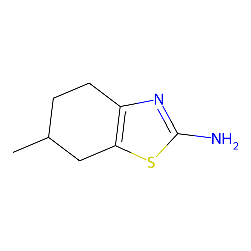 6-Methyl-4,5,6,7-tetrahydro-1,3-benzothiazol-2-amine structure