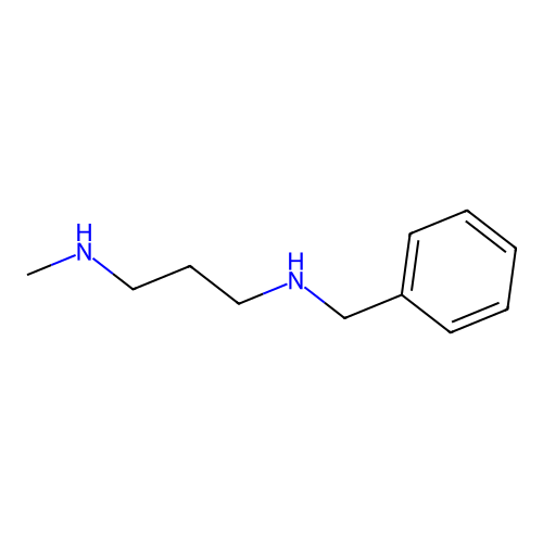 N1-Benzyl-N3-methyl-1,3-propanediamine structure