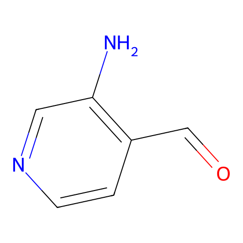 3-Aminopyridine-4-carboxaldehyde structure