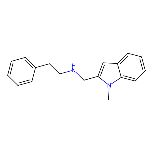 N-[(1-Methyl-1H-indol-2-YL)methyl]-2-phenylethanamine structure