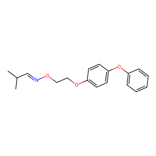 2-Methyl-N-(2-(4-phenoxyphenoxy)ethoxy)propan-1-imine structure