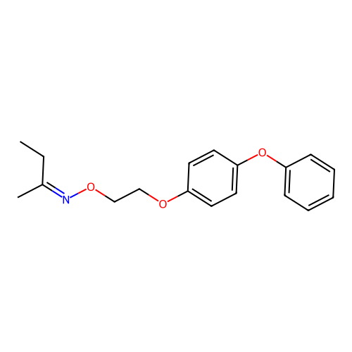N-(2-(4-Phenoxyphenoxy)ethoxy)butan-2-imine structure