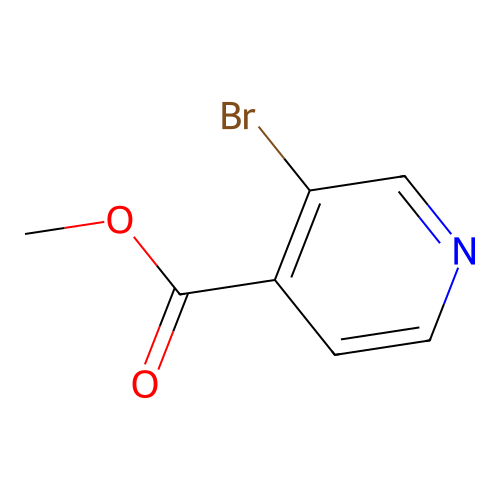 Methyl 3-bromoisonicotinate structure