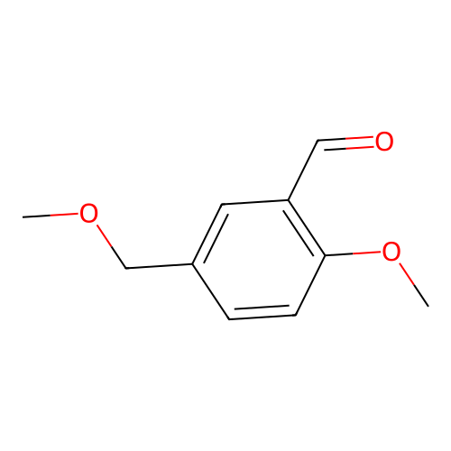 2-Methoxy-5-(methoxymethyl)benzaldehyde structure