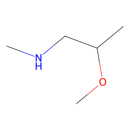 2-Methoxy-N-methyl-1-propanamine structure