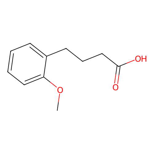 4-(2-Methoxyphenyl)butyric Acid structure