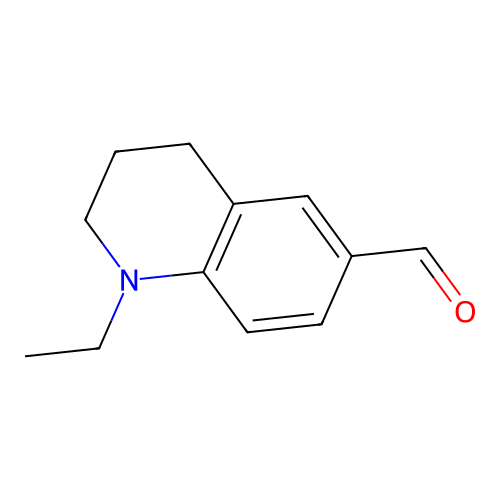 1-Ethyl-1,2,3,4-tetrahydroquinoline-6-carbaldehyde structure