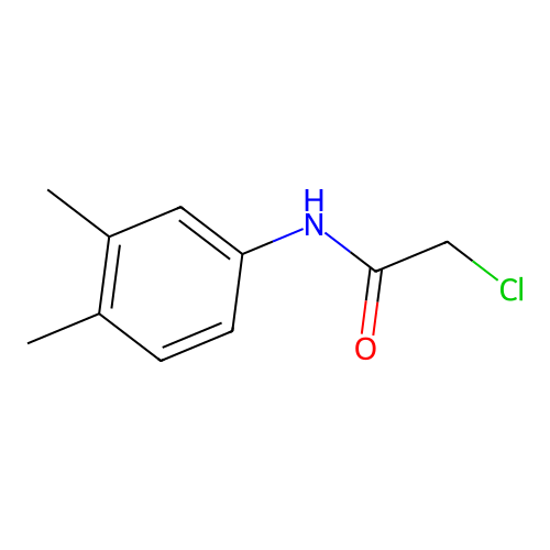 2-氯-N-(3,4-二甲基苯基)乙酰胺 structure