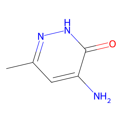4-Amino-6-methyl-2,3-dihydropyridazin-3-one structure
