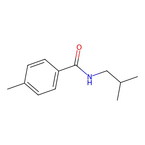 4-甲基-N-(2-甲基丙基)苯甲酰胺 structure
