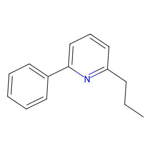 2-Phenyl-6-propylpyridine structure