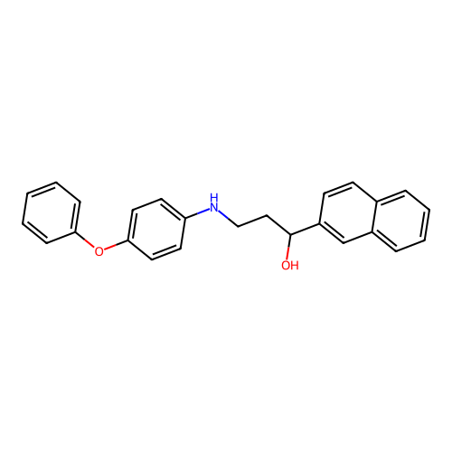 1-(2-Naphthyl)-3-(4-phenoxyanilino)-1-propanol structure