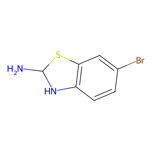 6-Bromo-2,3-dihydrobenzo[d]thiazol-2-amine structure