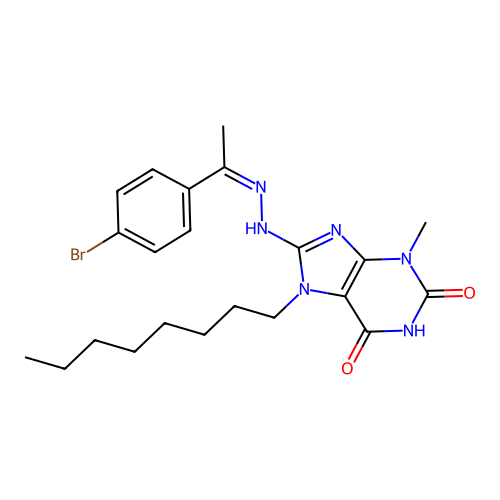 CAS 883795-58-2 - C22H29BrN6O2 structure