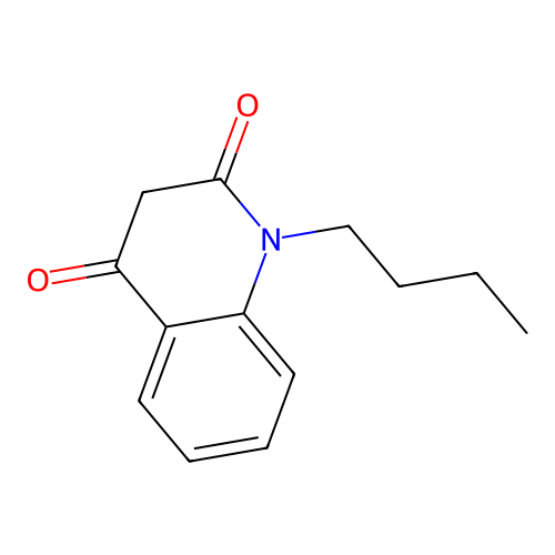 1-butylquinoline-2,4(1H,3H)-dione structure