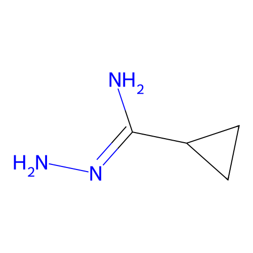 Cyclopropanecarboximidic acid,Hydrazide structure