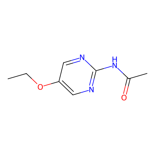 Acetamide, N-(5-ethoxy-2-pyrimidinyl)- structure