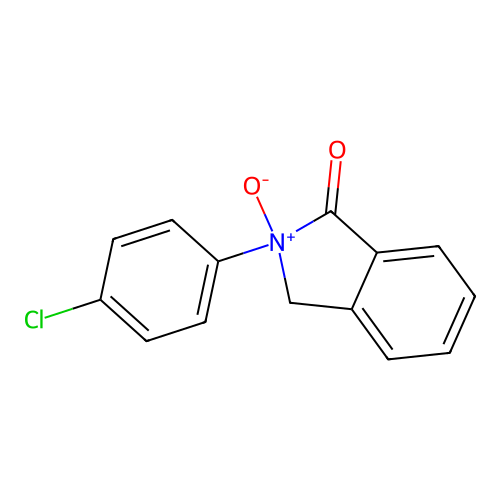 2-(4-chlorophenyl)-2-oxido-3H-isoindol-2-ium-1-one structure