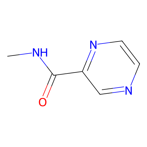 N-甲基吡嗪-2-甲酰胺 structure