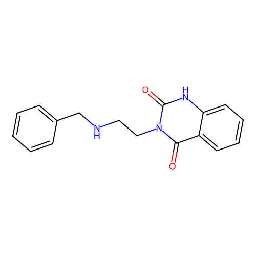 3-(2-(Benzylamino)ethyl)quinazoline-2,4(1H,3H)-dione structure